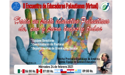 II ENCUENTRO DE EDUCADORES PALAUTIANOS (VIRTUAL)